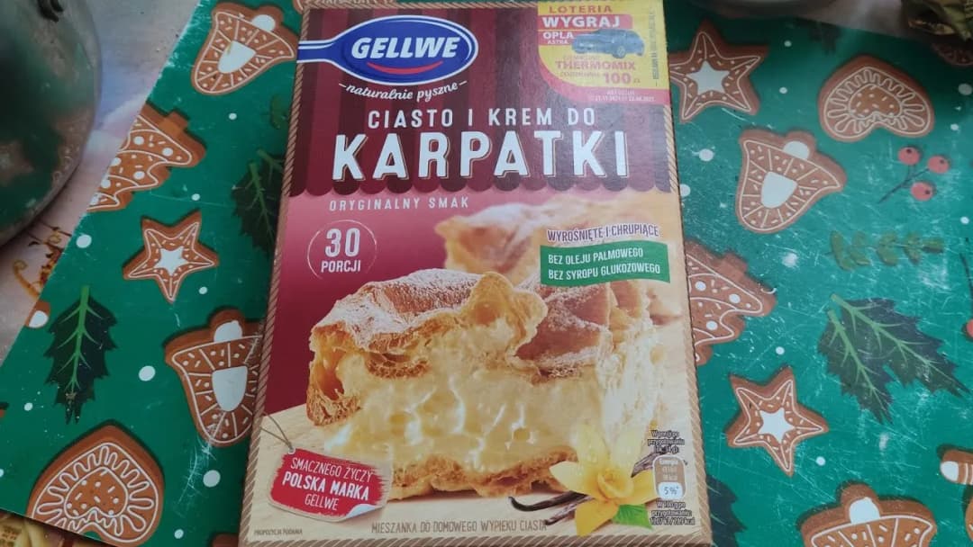 Przepis na ciasto karpatka Delecta, które zawsze się udaje
